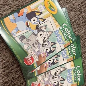 Bluey sticker books
